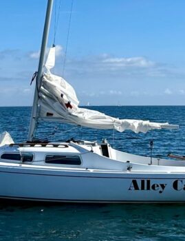 1972 Elvstøm H-båd med elmotor (45.000kr)