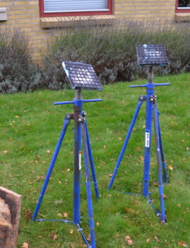 Bådstøtter , Har været brugt til en H båd