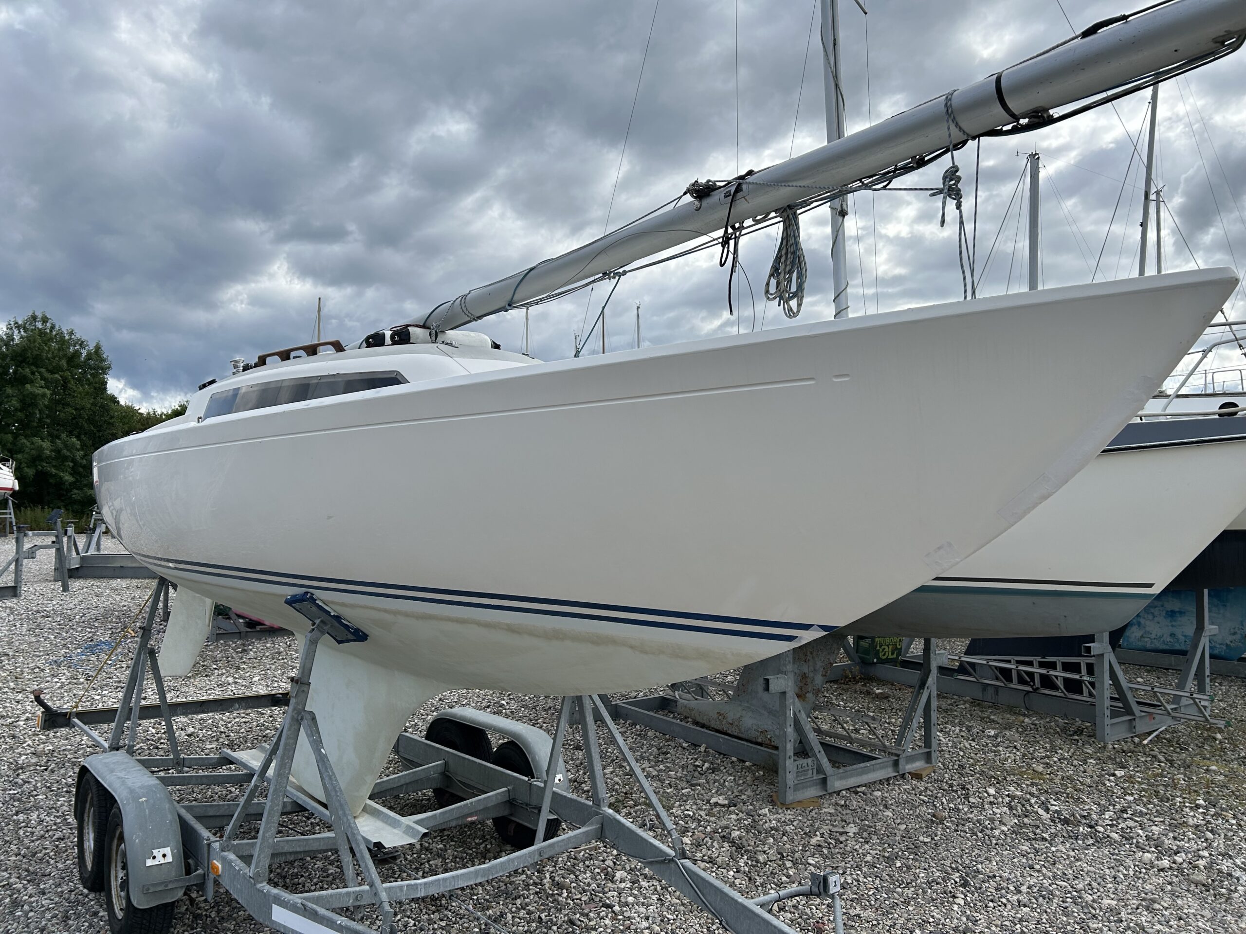 H-båds trailer til salg